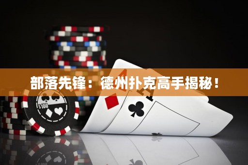 部落先鋒：德州撲克高手揭秘！