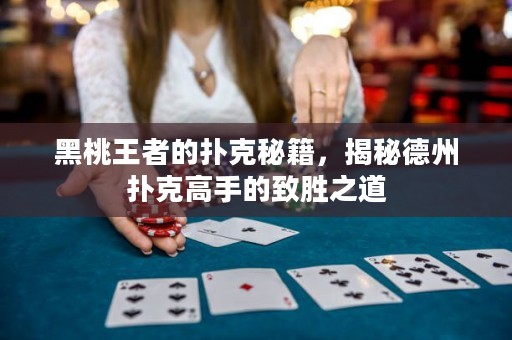 黑桃王者的撲克秘籍，揭秘德州撲克高手的致勝之道